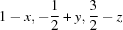 [1-x,-{1\over 2}+y,{3\over 2}-z]