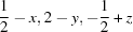 [{1\over 2}-x,2-y,-{1\over 2}+z]