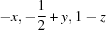 [-x,-{1\over 2}+y,1-z]