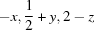 [-x,{1\over 2}+y,2-z]