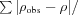 [\textstyle \sum |\rho_{\rm obs} - \rho_{\calc}|/]