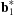 [{\bf b}_1^*]