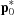 [{\bf p}_0^*]