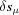 [\delta s_\mu]