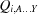 [Q_{i,A \ldots Y}]