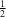 [\textstyle{{1}\over{2}}]