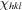 [{\chi _{hkl}}]
