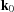 [{\bf k}_0]