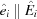 [\hat{e_i} \parallel \hat{E_i}]