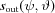 [s_{\rm out} (\psi,\vartheta)]