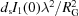 [d_{\rm s} I_1 (0) \lambda ^2 / R_{\rm G}^2]
