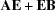 [{\bf AE}+{\bf EB}]