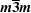 [{\bi m}{\bf {\overline 3}}{\bi m}]