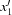 [x_1^{\prime}]