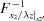 [F_{{{{{{{x_2}}/{\lambda{z}}}}|}_{x2^{\prime}}}}^{\,-1}]