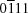 [0\overline 111]
