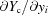 [{{\partial Y_{\rm c}}/{\partial y_i}}]