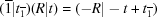 [({\overline 1}| t_{{\overline 1}}) (R| t) = (-R | -t + t_{{\overline 1}})]