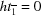 [h t_{{\overline 1}} = 0]