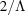[2/\Lambda]