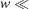 [w \ll]