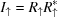 [I_{\uparrow} = R_{\uparrow}R^{*}_{\uparrow}]