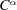 [C^{\alpha}]