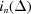 [i_{n}(\Delta)]