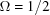 [\Omega = 1/2]