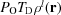 [P_{\rm O}T_{\rm D}\rho^{{l}}({\bf r})]