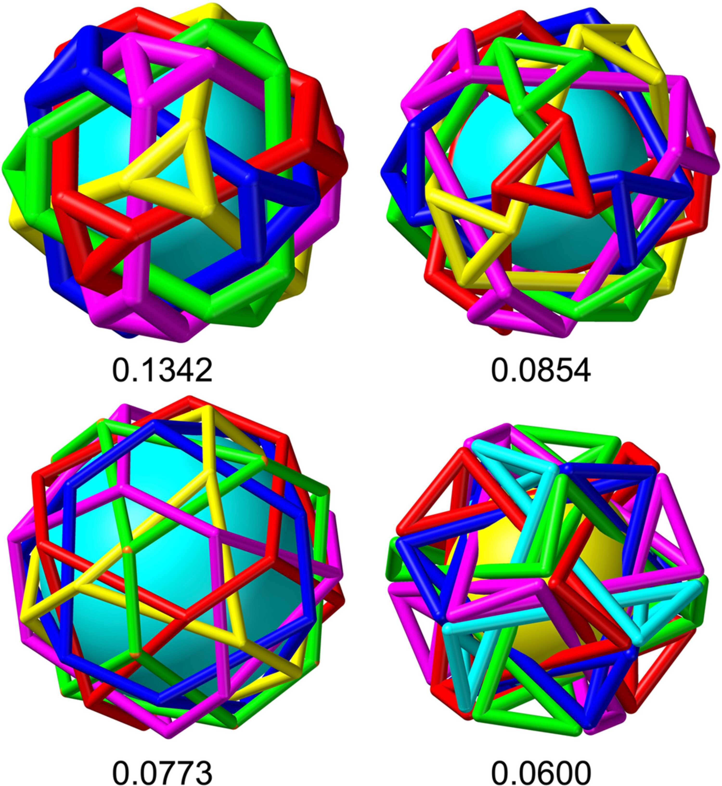(IUCr) Minimal-transitivity finite tangles and catenated polyhedra