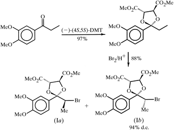 IUCr) α-Haloketal (1′R,4S,5S)-dimethyl 2-(1′-bromoethyl)-2-(3,4