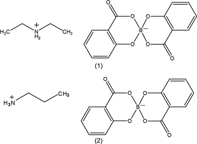 Iucr Synthesis Structure Characterization Photoluminescence Properties And Td Dft Calculations For Two New Borates