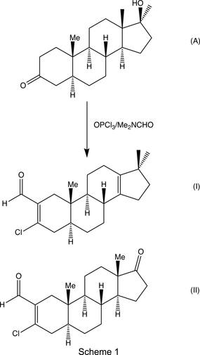 Iucr Chloro Formyl Steroids As Precursors For Hybrid