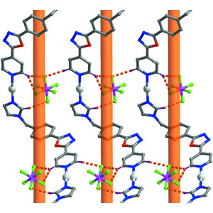 Iucr Three Agi Cui And Cdii Coordination Polymers Based On The New Asymmetrical Ligand 2 4 1h Imidazol 1 Yl Methyl Phenyl 5 Pyridin 4 Yl 1 3 4 Oxadiazole Syntheses Characterization And Emission Properties