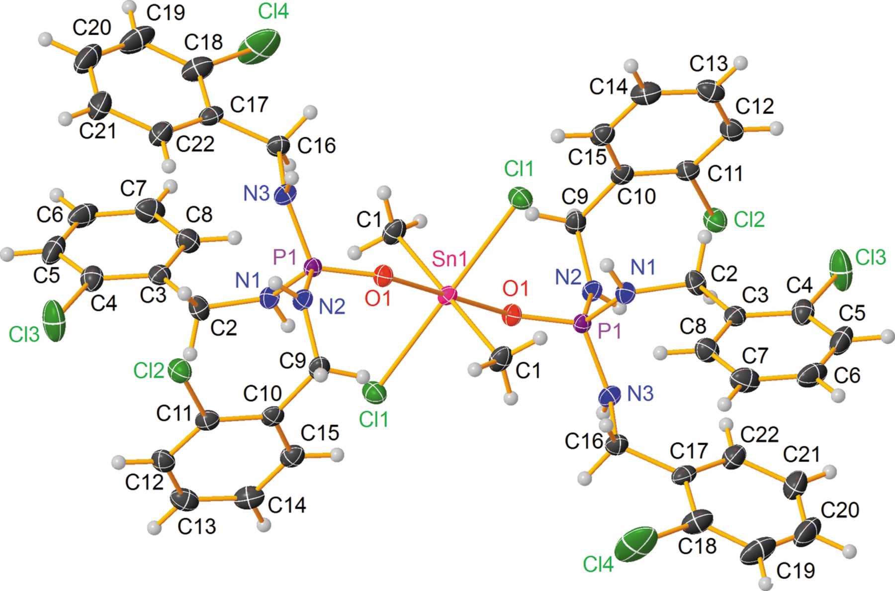 (IUCr) Conformational analysis of two new organotin(IV) structures com ...