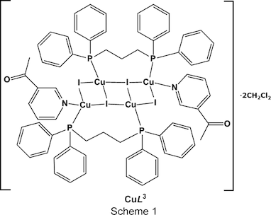 Iucr Synthesis Structure And Photophysical Properties Of Two Tetranuclear Copper I Iodide Complexes Based On Acetylpyridine And Diphosphine Mixed Ligands