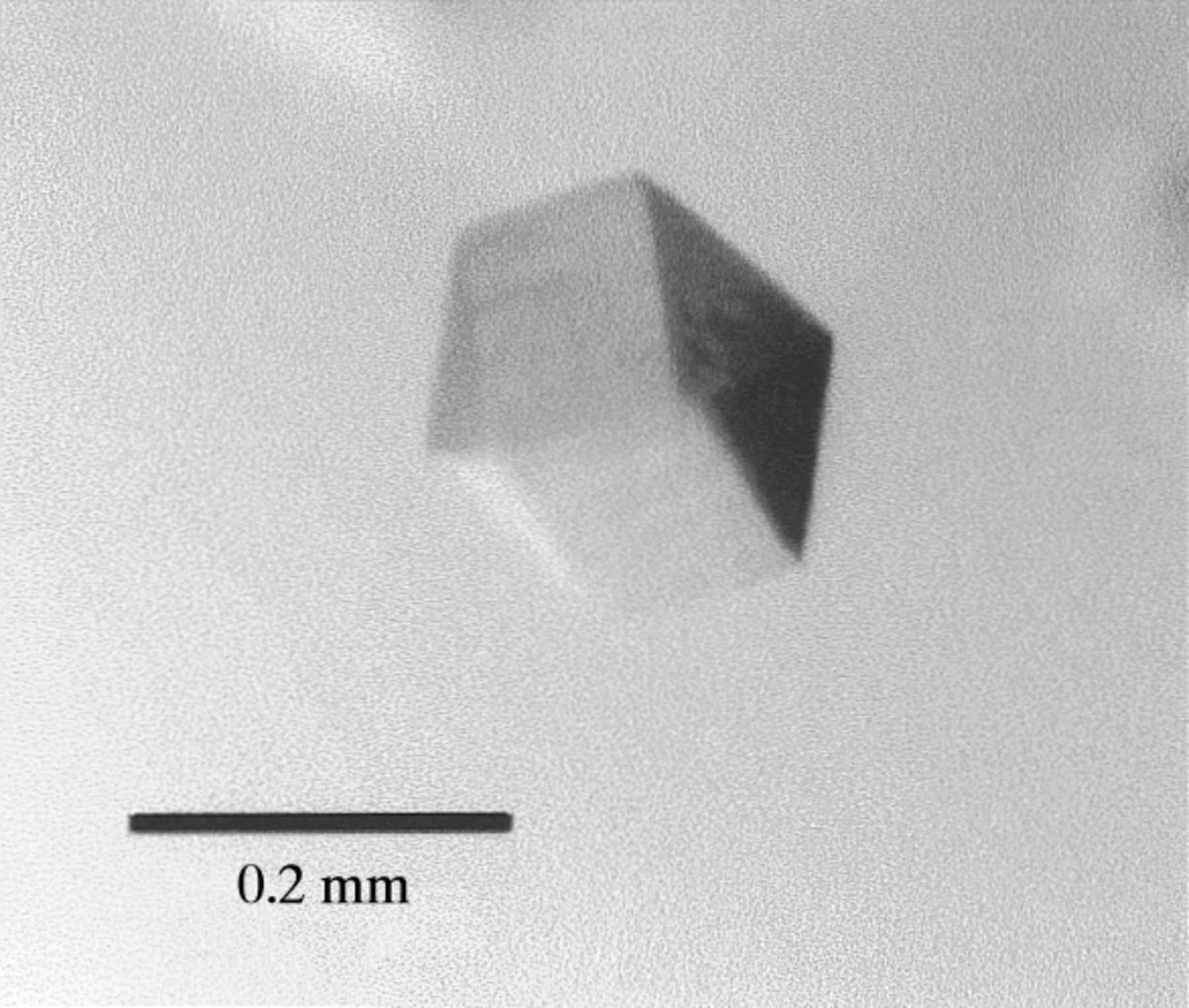 (IUCr) Crystallization and preliminary X-ray crystallographic analysis ...