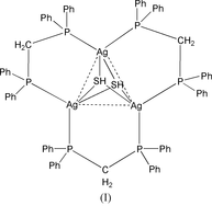 Iucr Tris M Bis Diphenylphosphino Methane K2p P Di M3 Sulfanido Trisilver I Hexafluoroantimonate Dichloromethane Disolvate