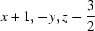 [x+1, -y, z-{\script{3\over 2}}]