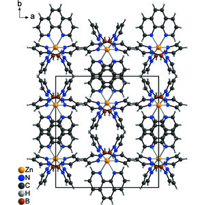 Iucr Crystal Structure Of Bis Dihydrobis Pyrazol 1 Yl Borato K2n2 N2 1 10 Phenanthroline K2n N Zinc Ii