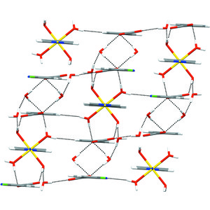 Iucr Synthesis And Crystal Structure Of A 6 Chloronicotinate Salt Of A One Dimensional Cationic Nickel Ii Coordination Polymer With 4 4 Bipyridine