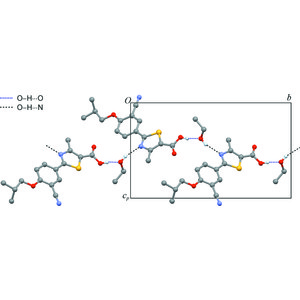 Iucr Febuxostat Ethanol Monosolvate