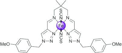 Iucr Crystal Structure Of N1 N3 Bis 1 4 Methoxybenzyl 1h 1 2 3 Triazol 4 Yl Methylidene 2 2 Dimethylpropane 1 3 Diamine Bis Thiocyanato Iron Ii