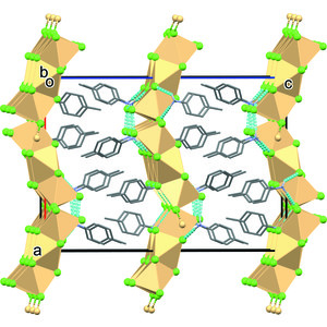 (IUCr) Crystal structure of poly[tetra­kis­(4-methyl­anilin­ium) [octa ...