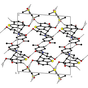 (IUCr) Crystal structure and Hirshfeld surface analysis of 10-hy­droxy ...