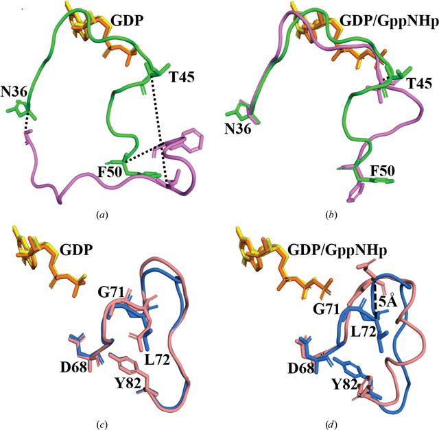 (IUCr) Crystal Structure Of The GDP-bound GTPase Domain Of Rab5a From ...