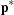 [{\bf p}^*]