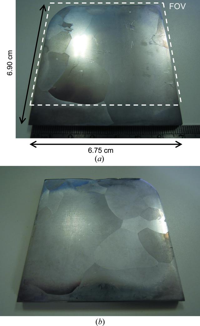 (IUCr) Inverse pole figure mapping of bulk crystalline grains in a ...