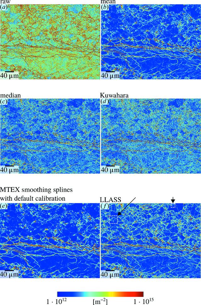 (IUCr) Estimation of geometrically necessary dislocation density from ...